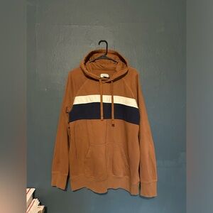 Goodfellow & Co Men's Pullover Hoodie Sweatshirt Brown SZ Large